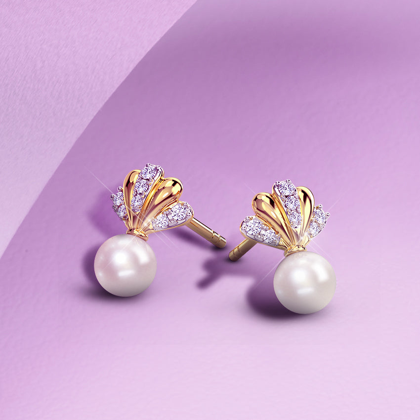 Cinderella Shining Diva Pearl Stud Earring image 4