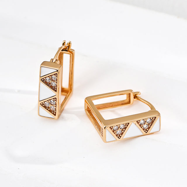 dripping glaze earrings image 2