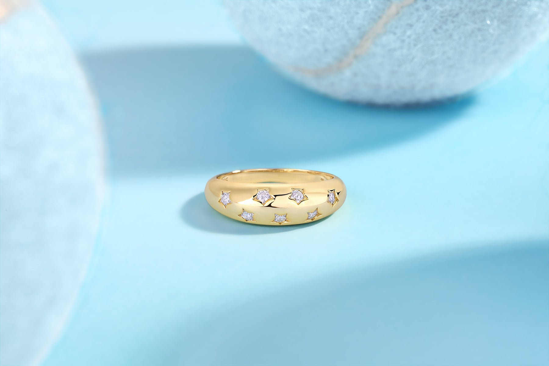 Fashionable Starry Ring image 4