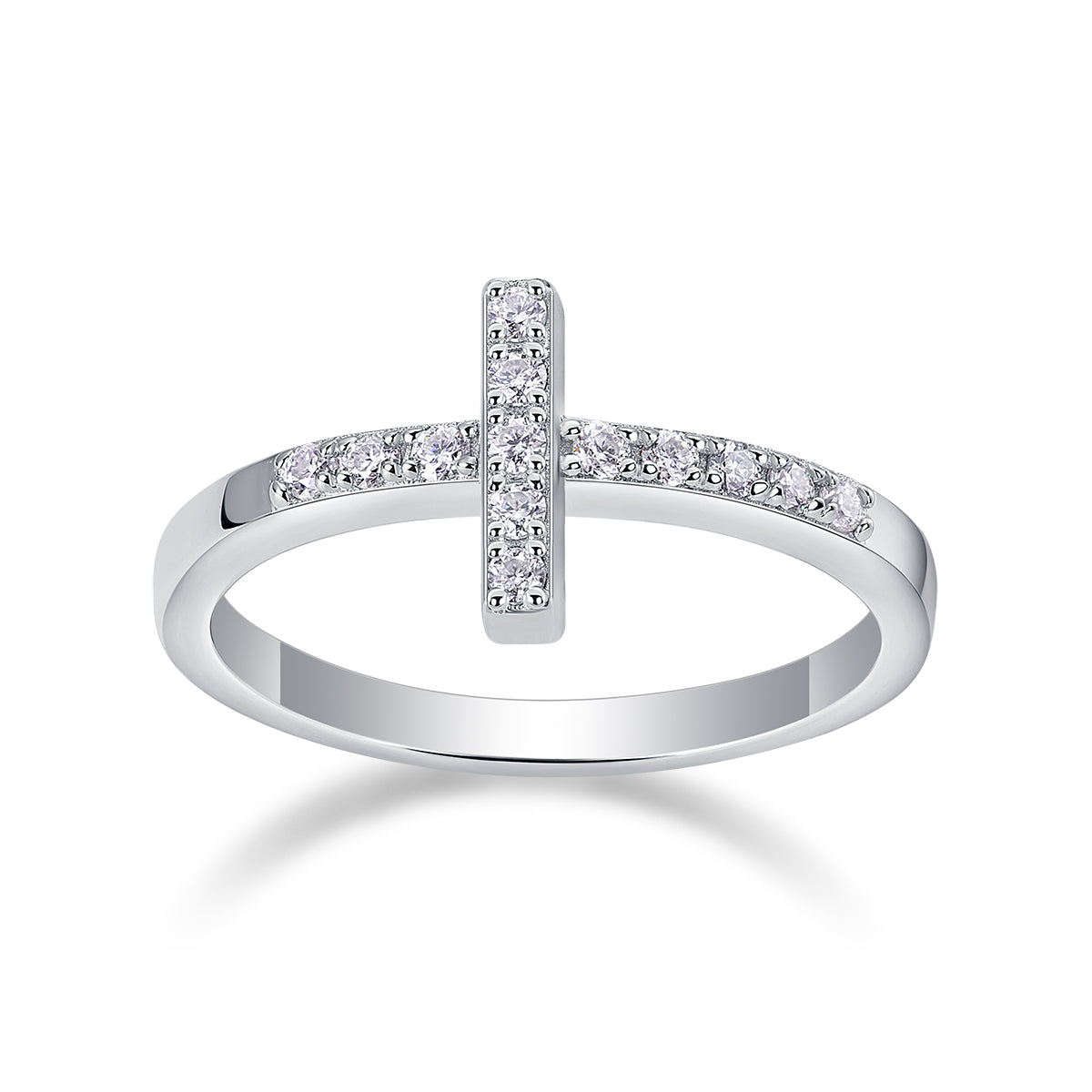 Holy Light Cross Diamond Ring image 2
