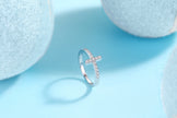 Holy Light Cross Diamond Ring image 5