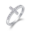 Holy Light Cross Diamond Ring image 0