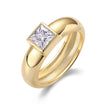 Champagne Starry Tide Square Ring image 0