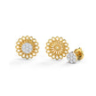 Evie Detachable Diamond Stud Earrings image 2