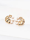 S925 Silver Retro Pearl Earrings - S925 silver vintage pearl earrings2 image