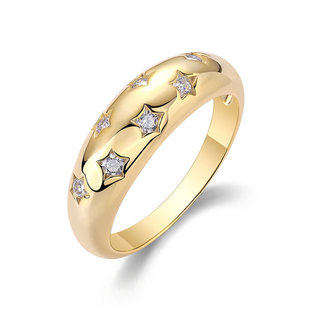 Fashionable Starry Ring image 0