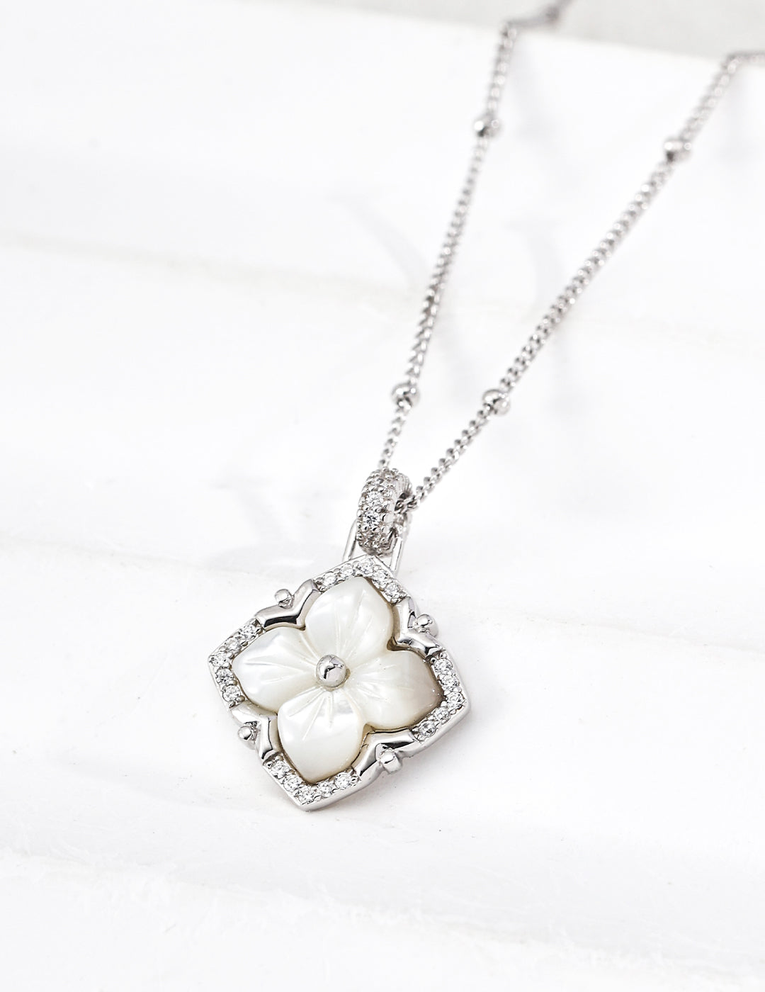 Regal Four-Leaf Clover Necklace Collection
