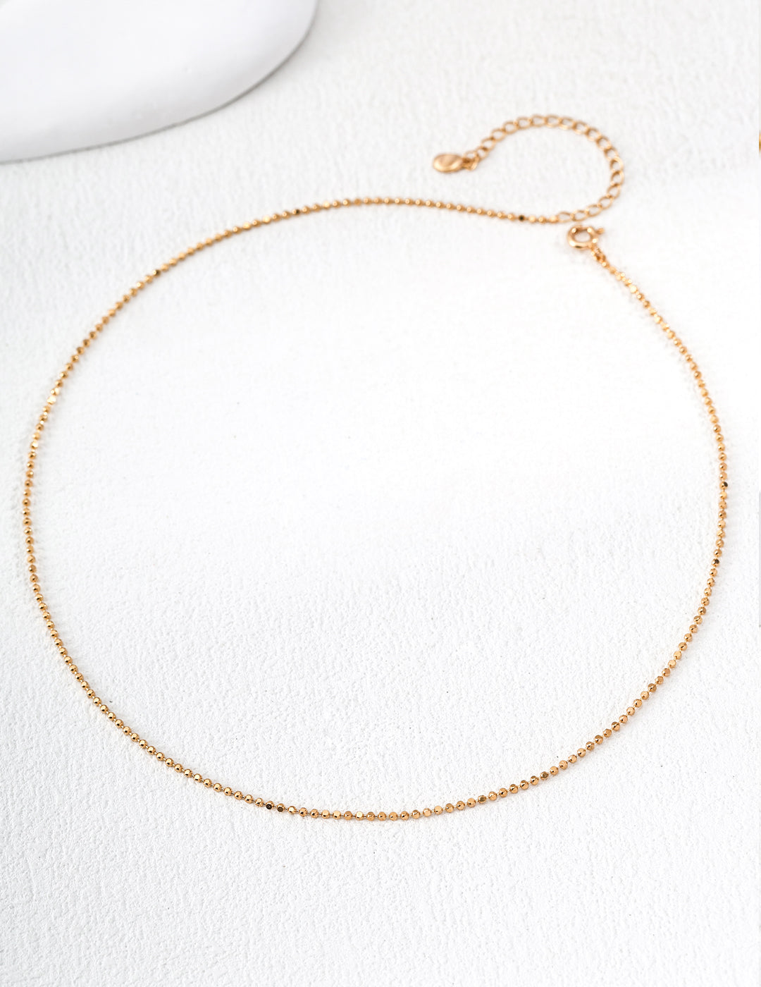Minimal Sterling Silver Chain Necklace