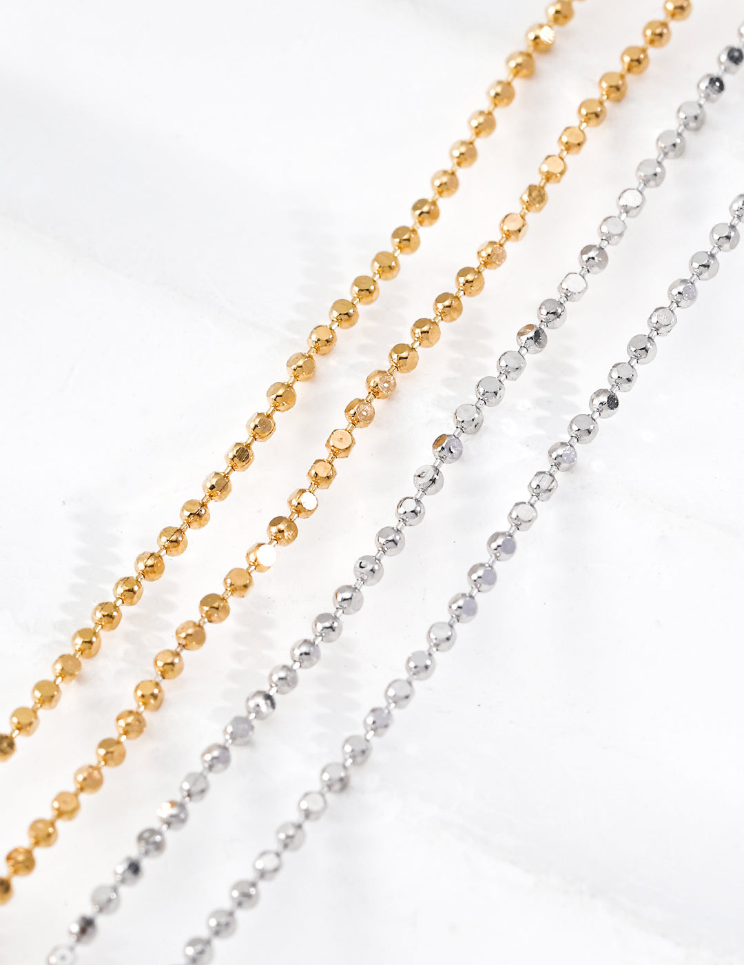 Minimal Sterling Silver Chain Necklace