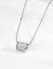 S925 Sterling Silver Fashion Cubic Zirconia Necklace