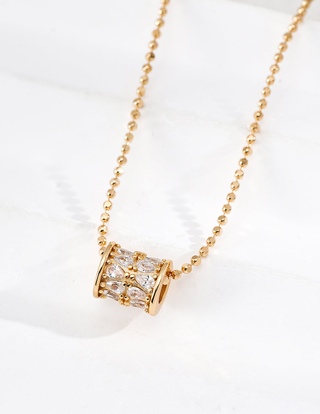 S925 Sterling Silver Fashion Cubic Zirconia Necklace