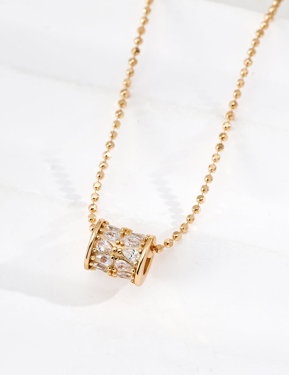 S925 Sterling Silver Fashion Cubic Zirconia Necklace