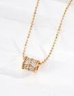 S925 Sterling Silver Fashion Cubic Zirconia Necklace
