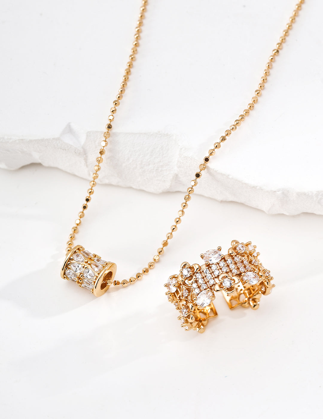 S925 Sterling Silver Fashion Cubic Zirconia Necklace