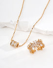 S925 Sterling Silver Fashion Cubic Zirconia Necklace