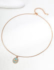 Vintage Gold Butterfly Necklace，Adjustable S925 Silver Jewelry