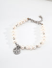 Button Pearl Bracelet