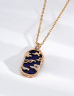 Vintage S925 Sterling Silver Fuyao Necklace, Retro Pendant Jewelry Gift