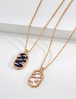 Vintage S925 Sterling Silver Fuyao Necklace, Retro Pendant Jewelry Gift