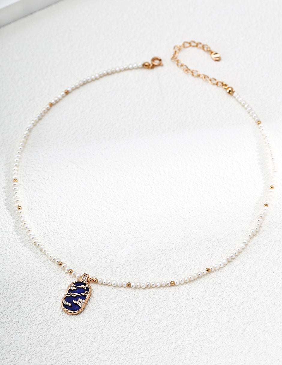 S925 Sterling Silver Vintage Fuyao Chain Necklace